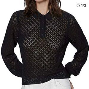 Zara Black Women's Cardigan Sweater